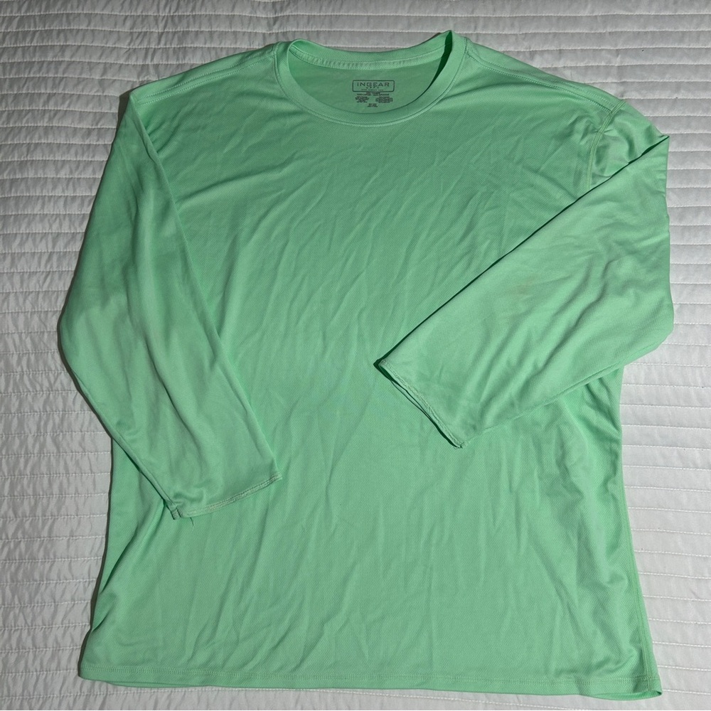 Ingear Swim Men’s UPF+ Relaxed Fit Lightweight Textured Long Sleeve Shirt XXXL